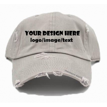 5-panel hat (worn,unstructured, curved bill)