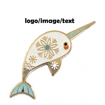 Hard enamel pin