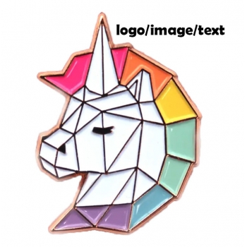 Soft enamel pin